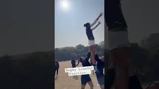 Rugby Lineout Training by Rugby Warriors women team | #rugby #training #motivation #rugbyleague #lpu