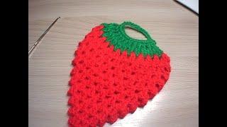 ПРИХВАТКА " ЯГОДКА" КРЮЧКОМ/POTHOLDER "BERRY" HOOK