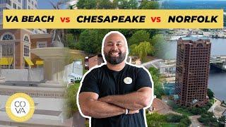 Va. Beach vs Chesapeake vs Norfolk - The Pros & Cons