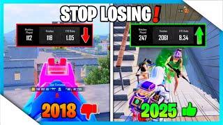 STOP LOSING NOW & FOREVER WITH THESE ADVANCED TIPS AND TRICKS | PUBG MOBILE/BGMI.