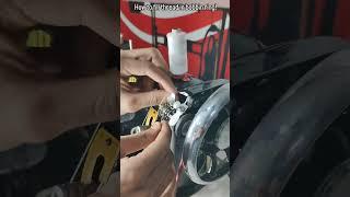 How to fill thread in bobbin ring! #sewing #sewingmachine #clothes #stitching #sewingclasses