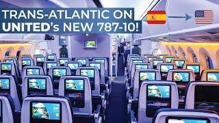 TRIPREPORT | United (ECONOMY) | Boeing 787-10 | Barcelona - Newark