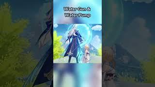 Water Gun & Water Pump| Genshin Impact