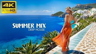 4K Mykonos Summer Mix 2024  Best Of Tropical Deep House Music Chill Out Mix By The Deep Sound