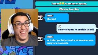 TREBOR REPORTA A ESTE JUGADOR A DANI SUPERCELL POR FALLAR UN GOL APROPOSITO 