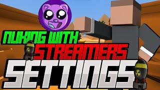 Krunker nuking with every streamers settings #6 Teds