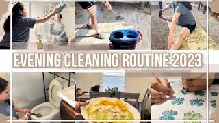 EVENING-NIGHT cleaning routine 2023 + cook with me | Selma Rivera