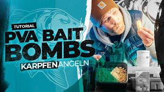 PVA BAITBOMBS - Explodierender Stickmix fürs Karpfenangeln