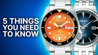 DON'T Buy A Seiko Until You See This | Beginner Seiko Buyer's Guide