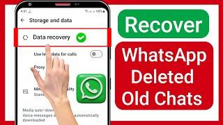 How To Recover Deleted Messages On WhatsApp Without Backup (2025) | Restore WhatsApp Chats