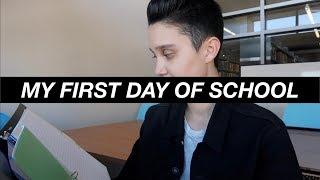 MY FIRST DAY BACK AT SCHOOL // college vlog