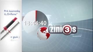 TV3 Lithuania - News Clock (2012) 6:44pm - 44 seconds