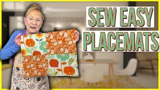 Sew Easy Placemats | BEGINNERS PROJECT | The Sewing Room Channel