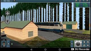 3-ех секционный трамвай в Trainz simulator.И новая карта