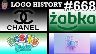 LOGO HISTORY #668 - Żabka, Chanel, Rosie's Rules & Globo Repórter