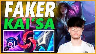 FAKER KAI'SA MID GAMEPLAYSEASON 12 LEAGUE OF LEGENDS