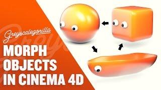 Morph In Cinema 4D Using the Pose Morph Tag