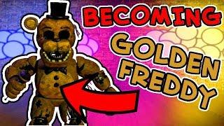 BECOMING GOLDEN MOLTEN FREDDY Roblox Rockstar Freddy's Pizza Place The RolePlay Game