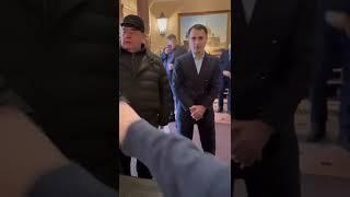 Спортивные лидеры Узбекистана и России Салим Абдувалиев и Василий Шестаков
