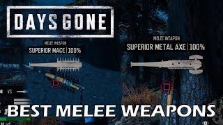 Days Gone - Superior Mace And Superior Metal Axe Melee Weapon Locations / Best Melee Weapons