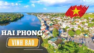 Haiphong Vietnam, Vinh Bao Town flycam