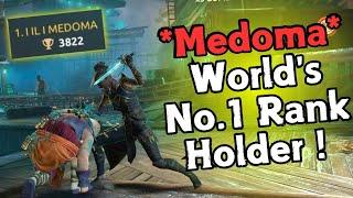 Medoma Vs Odyssey Intense Battle  Facing the World' No.1 Rank Holder || Shadow Fight 4 Arena