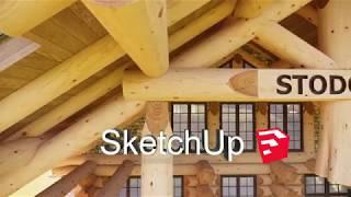 Каркасный дом в SKETCHUP + LUMION