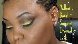Yellow Burst| Summer Dramatic Look 