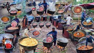 Kabuli Pulao Recipe | Afghanistan's biggest Marriage Food Preparation For 5000+ People