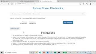 How to draw and simulate any circuit by using Python Power Electronics