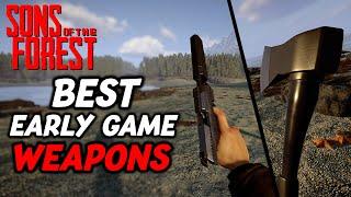 Sons Of The Forest | Best Early Game Weapons And How To Get Them