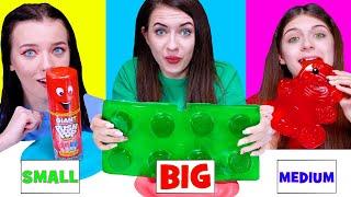 ASMR Big, Medium and Small Plate Challenge by LiliBu #3