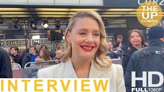 Romola Garai interview at Scoop Premiere