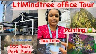 LTIMINDTREE Office in ICC Tech Park Pune ! तीन आठवड्यांनी Office ला गेले ! Office tour ! Vlog#120