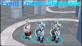 Roblox TDS New Christmas Towers showcase