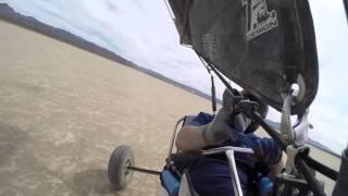 Blokart Sailing with my wife
