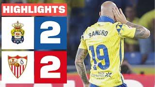 UD LAS PALMAS 2 - 2 SEVILLA FC | HIGHLIGHTS LALIGA EA SPORTS