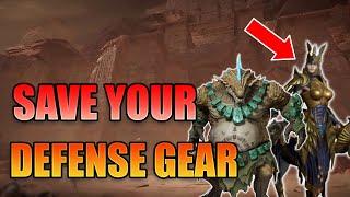 Why You Need To Save Up Your Defense Gear Now! Watcher of Realms