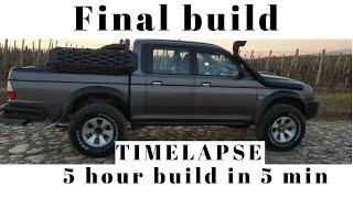 Mitsubishi L200 - timelapse build