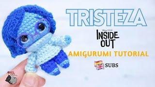 Sadness Amigurumi Tutorial | Inside Out | Amis Tejiendo Momentos ENG/SPA Subs