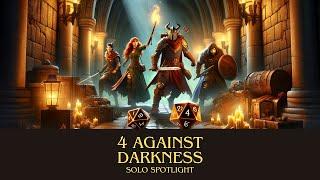 Solo RPG Spotlight: Four Against Darkness (4AD)