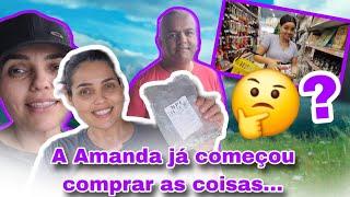 fomos em família e não deu certo/adubando os rabos de macaco/compras com Amanda