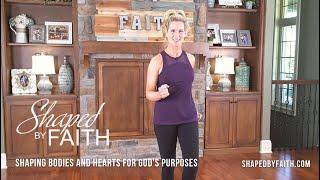 Full Body Walking for Strength Pilates Core Cardio Workouts | Shaped by Faith Christian TV Fitness