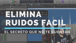 Como eliminar RUIDO DE FONDO chasquidos y mas - GATE - Tutorial en Español - Real Hits