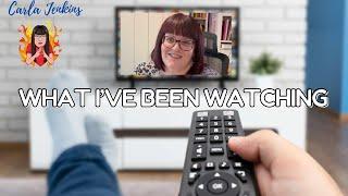 TELLY ADDICT? WHAT I'VE BEEN WATCHING WHILE I WAS POORLY-SICK | CARLA JENKINS