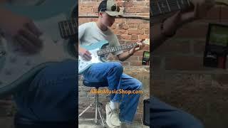 14 year old Maddox Oliver shows us a classic 12 bar Blues turnaround SRV Style on a Silver Sky SE