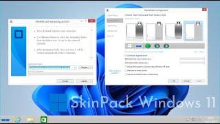 Using SkinPack Windows 11 Making Windows 8 look like Windows 11