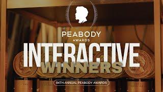 Interactive Winners Sizzle Reel | 84th Annual Peabody Awards