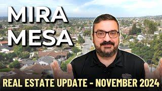 San Diego Real Estate Update - Mira Mesa - November 2024