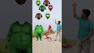 alien & fatty dog vs Me correct headmatching new game magical video | #viral #vfx